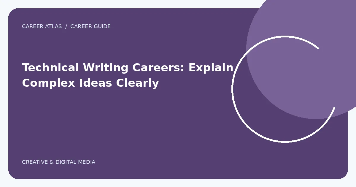 Technical Writing Careers: Explain Complex Ideas Clearly illustration
